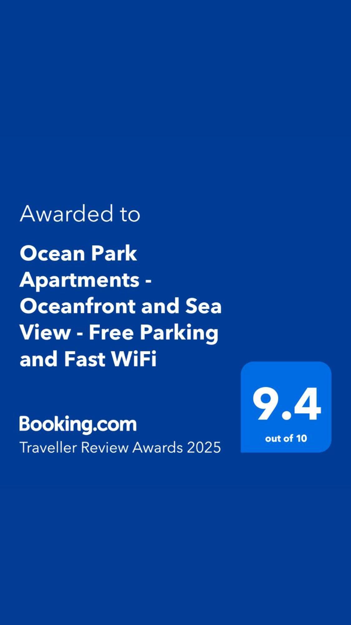 Ocean Park Apartments - Oceanfront - Free Parking And Fast Wifi EDI Buitenkant foto